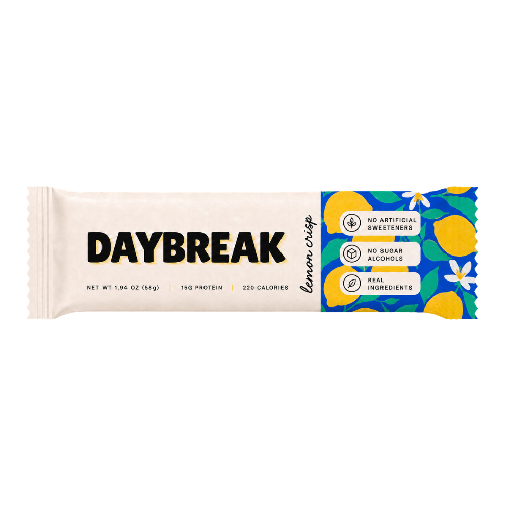 Lemon Crisp Protein Bars