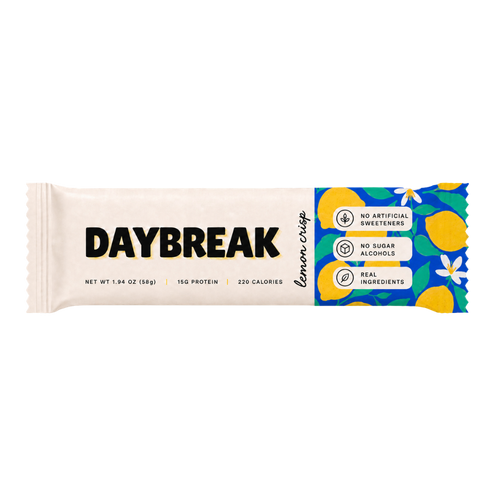 Lemon Crisp Protein Bars